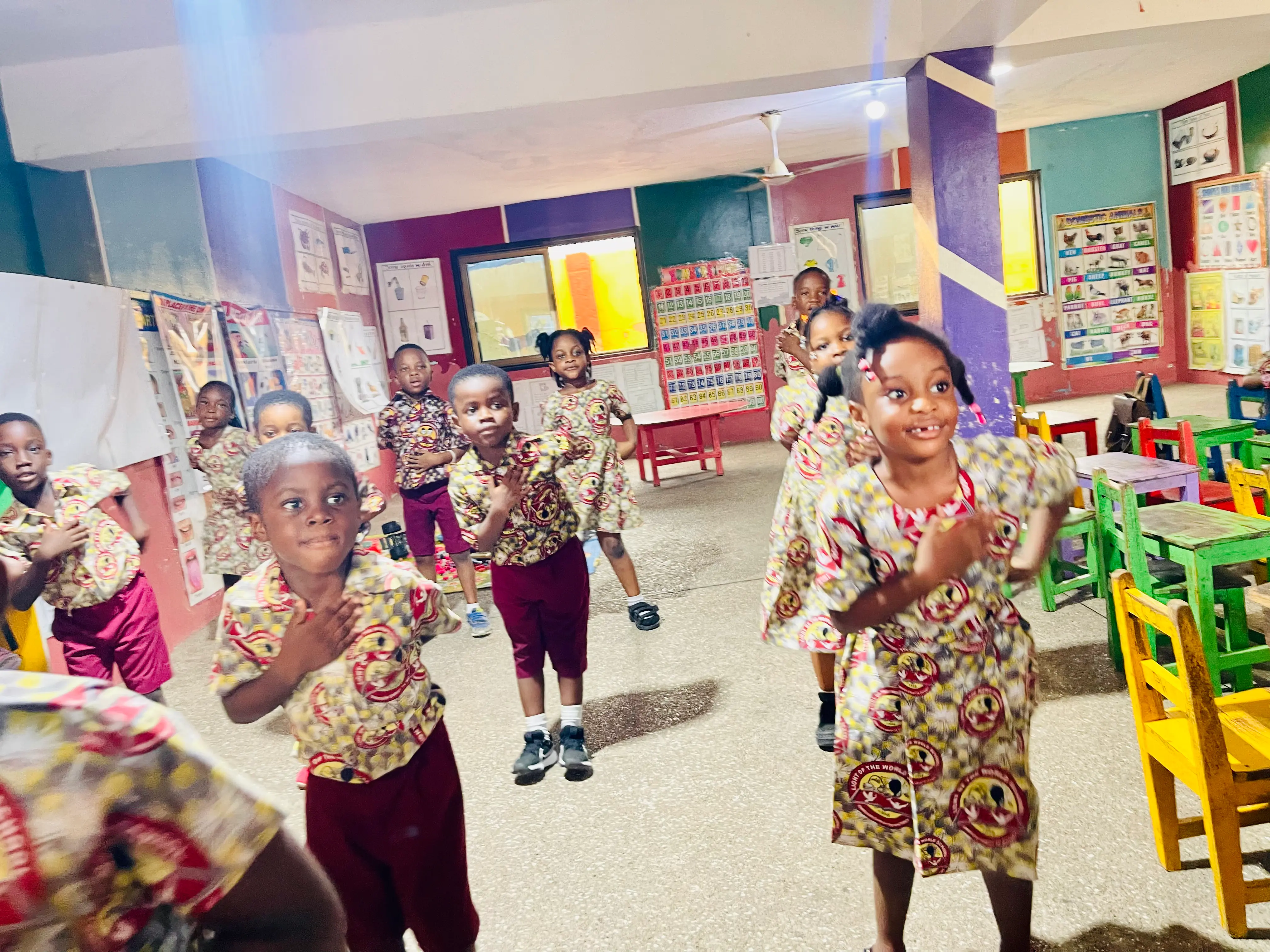 PRE-SCHOOL students